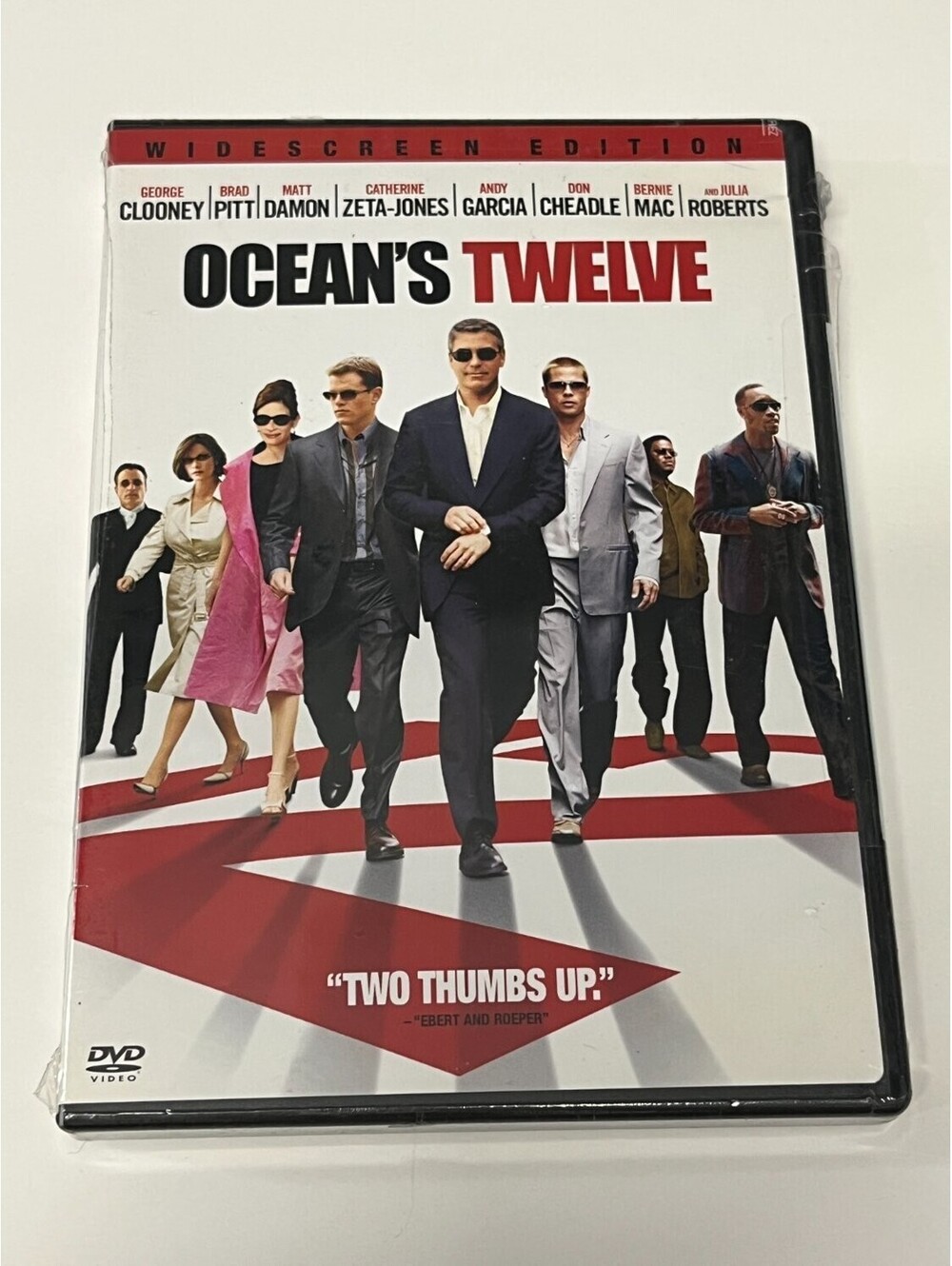 Steven Soderbergh Ocean's Twelve DVD 2004 New